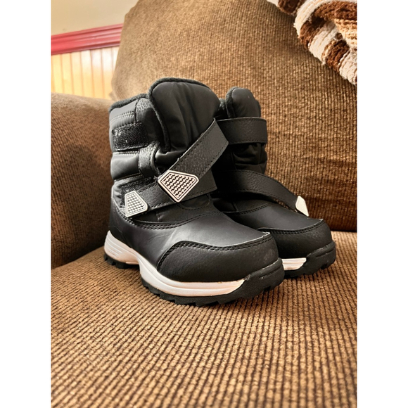 Wonder Nation Other - Boys Wonder Nation Boots 12 (Toddler Boy) Black White